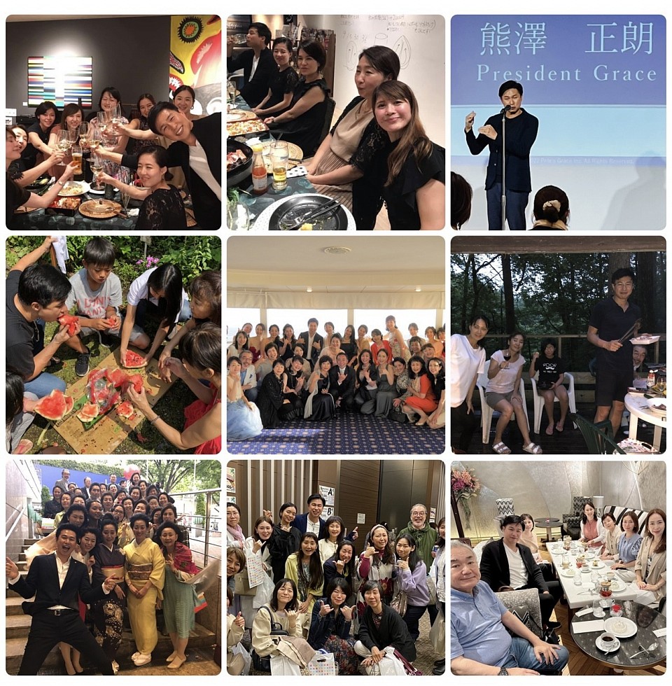 チームとの写真